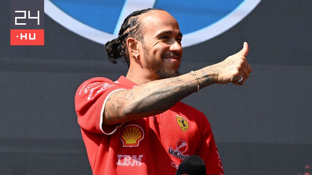 Megvan Lewis Hamilton első pole-pozíciója a Ferrarival