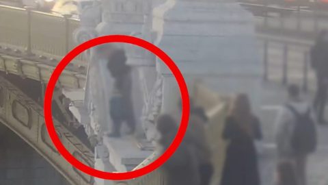 Videón, ahogy a rendőrök megmentik a 21 éves lányt, aki le akart ugrani a Margit hídról