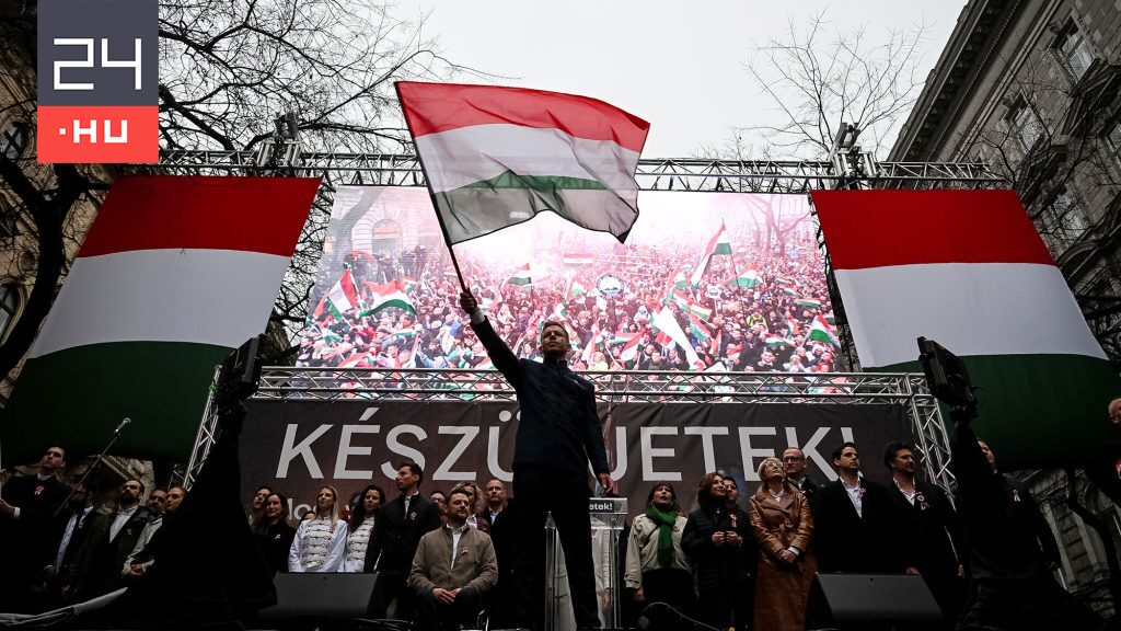 Orbán poloskázós beszédétől Magyar Péter népszavazási dömpingjéig – így töltötték a pártok az idei március 15-ét