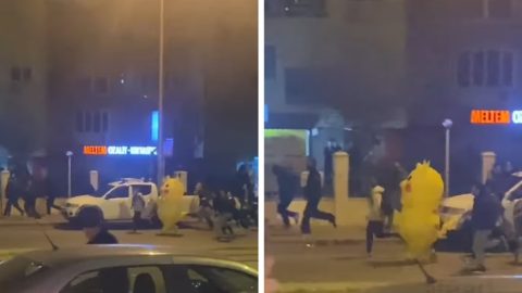 A törökországi tüntetések új hőse, a rendőrök elől menekülő Pikachu