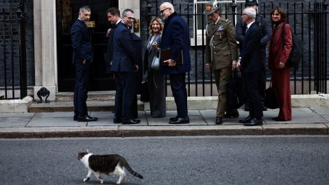 „Lenne egy vonal, amelynek a védelméről megállapodás születik” – mondta a béketervről a brit kormányfő a londoni csúcs előtt