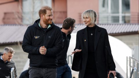 Harry herceg háborús sérülteket látogatott meg Ukrajnában