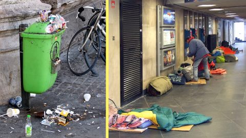 Tarlós városvezetése alatt készült képekkel szállt bele Karácsonyba a Fidesz fővárosi képviselője