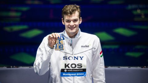 Kós Hubert lett az év úszója az amerikai egyetemi bajnokságban