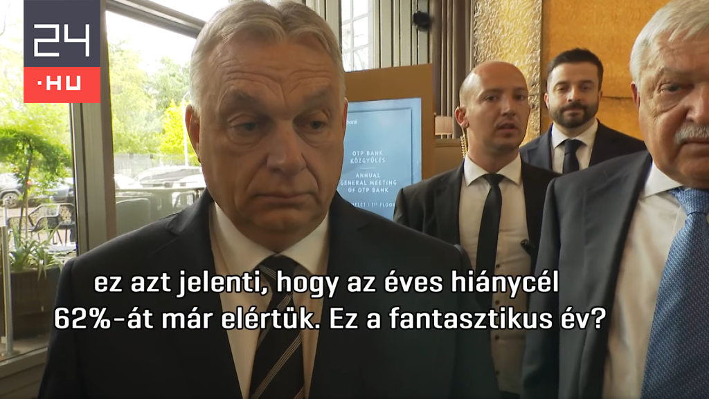 Orbán a 2500 milliárdos hiányról: A költségvetés mindig fejnehéz volt, most is az