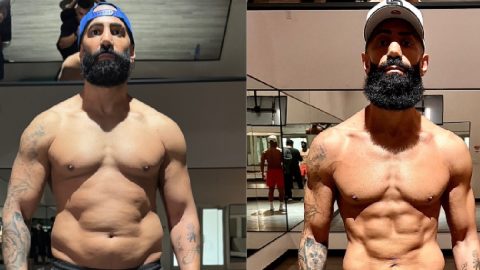 Úgy épített magának kockahasat, hogy 30 napig csak vizet ivott – állítja átalakulása után a youtuber