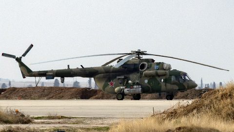 Lakatlan terület felett lezuhant egy orosz katonai szállító helikopter