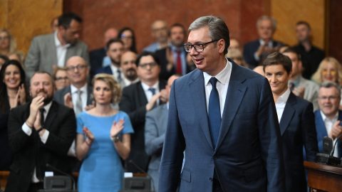 Hirtelen rosszul lett Aleksandar Vucic, a szerb elnök megszakította amerikai útját