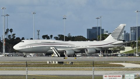 A Pentagon átvette Katartól a Trumpnak ajándékozott luxusrepülőt