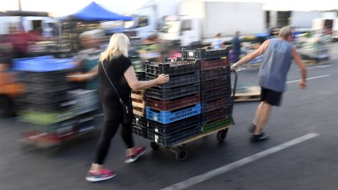 Lecsapott a NAV a Budapesti Nagybani Piacra: legalább 70 embert elvittek