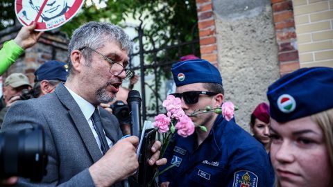 Hadházyt feljelentették, három ember ellen eljárás indult, egyet előállítottak a keddi tüntetésen
