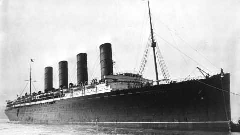 Száztíz éve süllyedt el a britek luxus-óceánjárója, a Lusitania, egy német torpedó okozta a vesztét