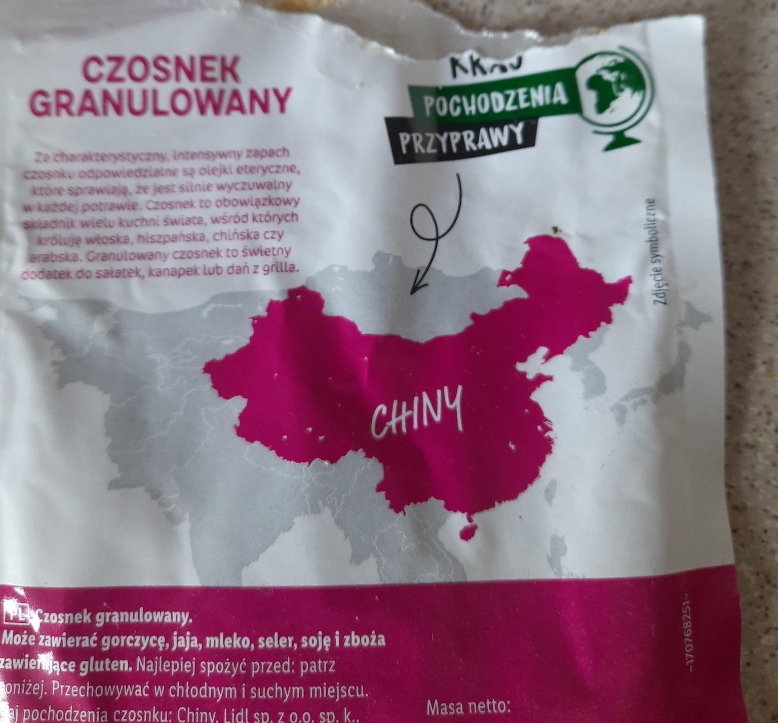 Ha egy lengyel Lidlben veszünk fokhagymaport, akkor ajándékba jár hozzá Kína legpontatlanabb térképe 2