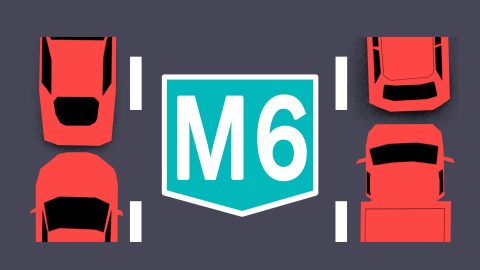 Halálra gázoltak egy embert az M6-oson
