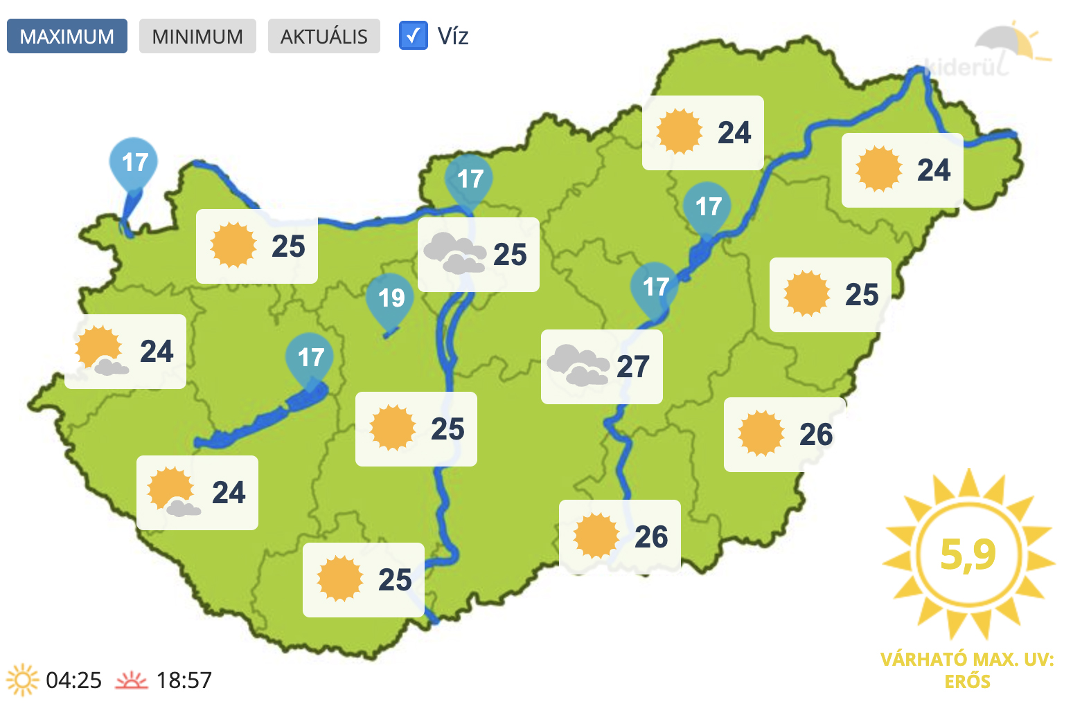 Időjárás: mutatjuk, mire számíthat május 1-én 1