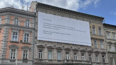 Meglepő épületháló tűnt fel az Oktogonon, a hatoslottó friss nyerteséhez lehet köze