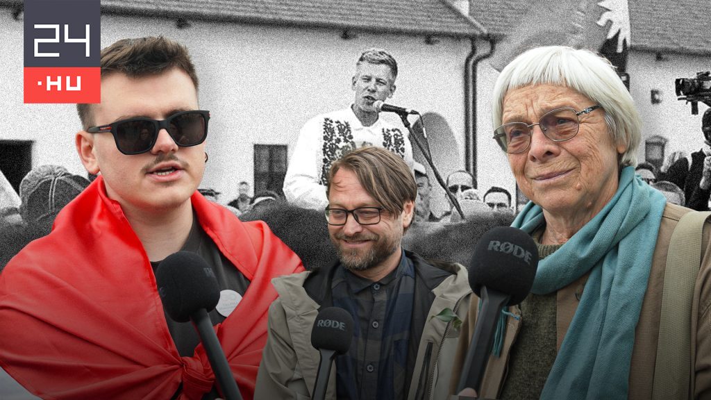 „Reméljük, hogy nálatok is minél hamarabb rendbe jönnek a dolgok” – így futott be Magyar Péter menete Nagyváradra