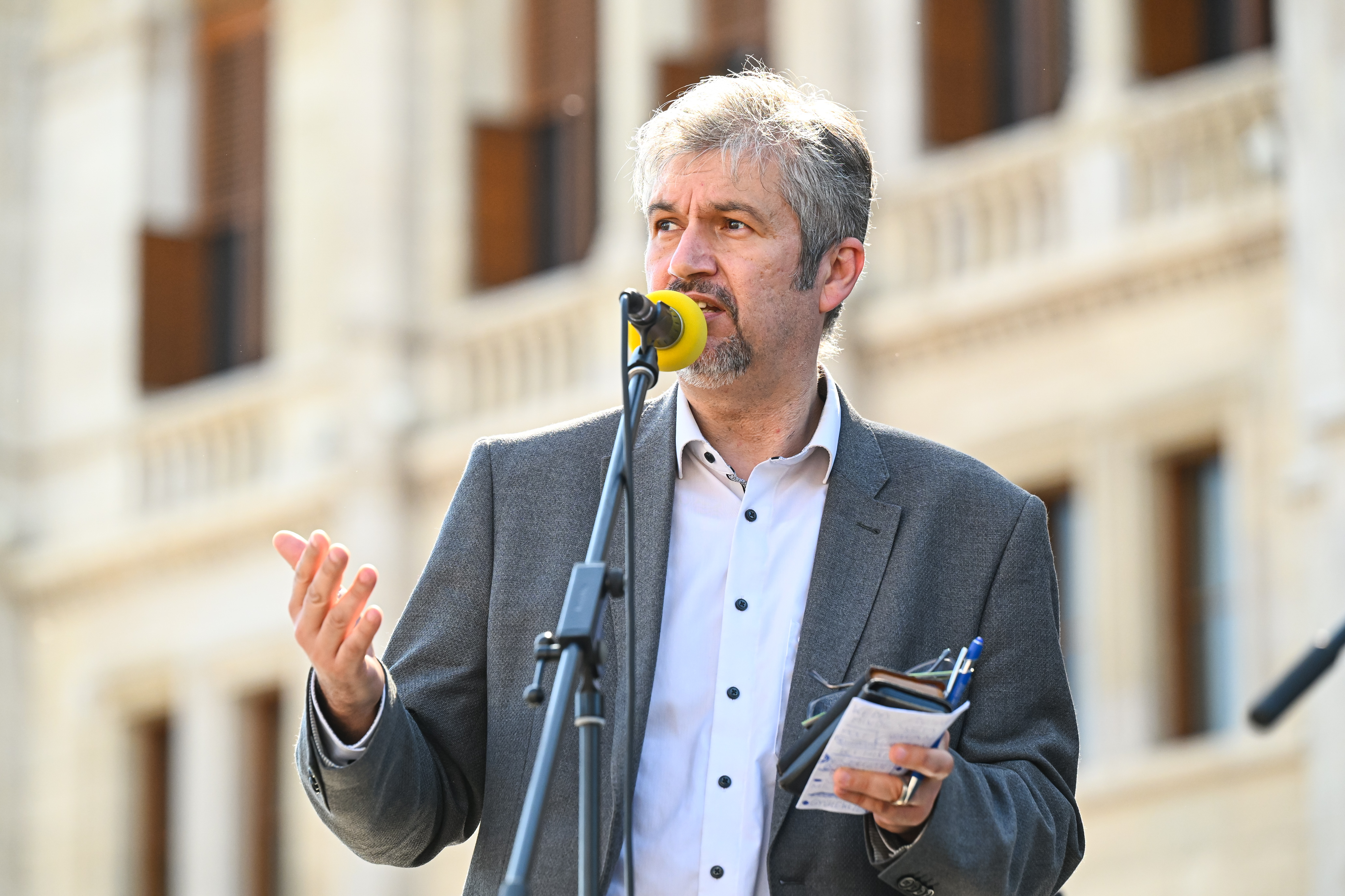 Előállítással ért véget a Kossuth téren kezdődő május elsejei tüntetés 1