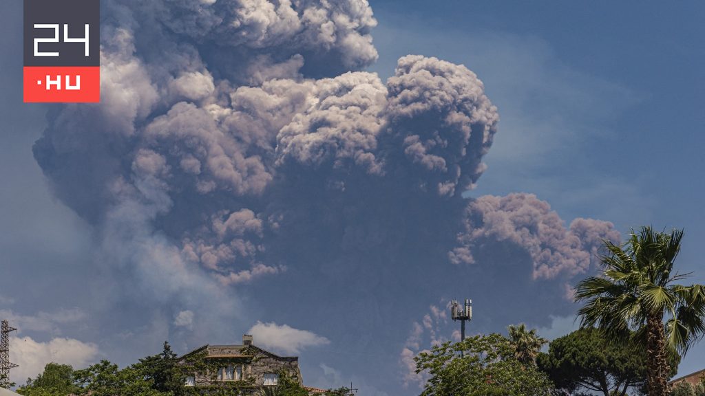 Ismét kitört az Etna