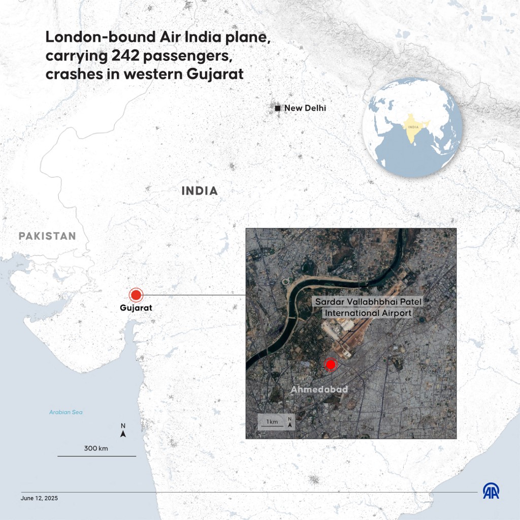 232 utassal a fedélzetén felszállás után lezuhant az Air India repülőgépe 1