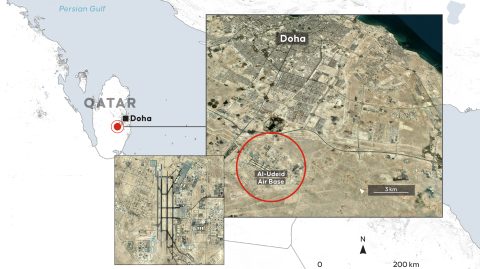 Katarban állomásozó amerikai erőket támadott meg Irán