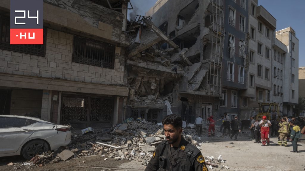 IDF: Irán rakétákat lőtt ki Izraelre