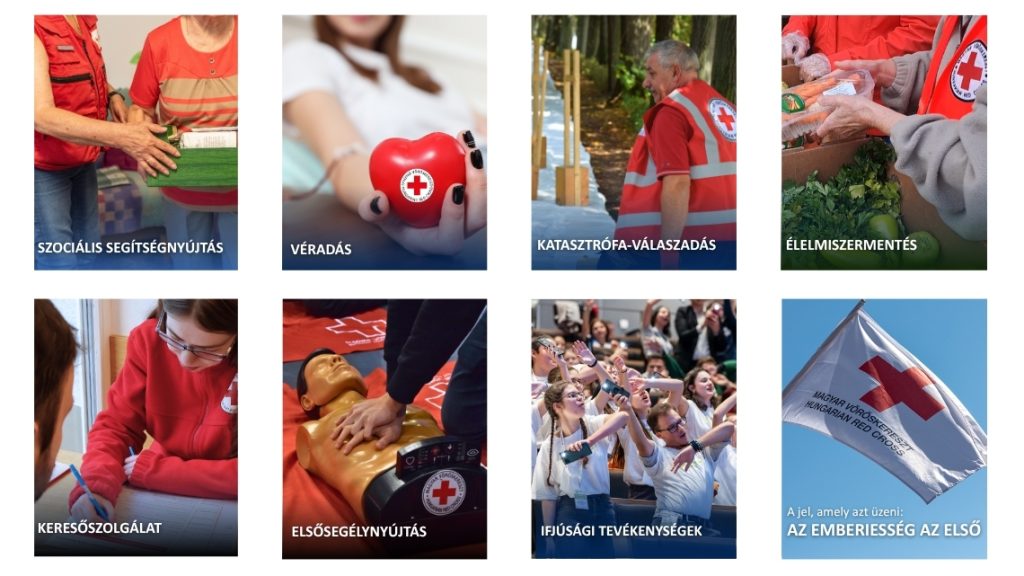 A segítség hét pillére – így dolgozik a Magyar Vöröskereszt nap mint nap