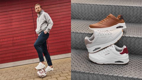 Skechers x Harry Kane: Cipők a pályán kívülre
