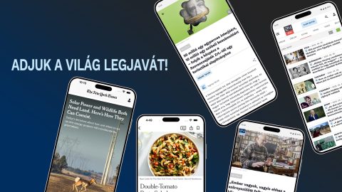 Adjuk a világ legjavát: megérkezett a The New York Times a 24 Extrába