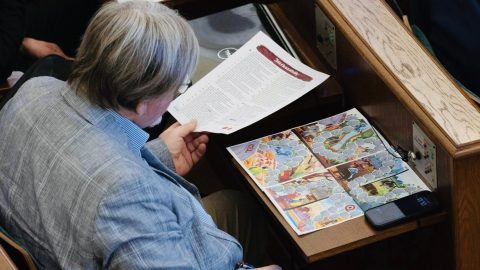 Dézsi Csaba társasjátékozott a győri közgyűlésen