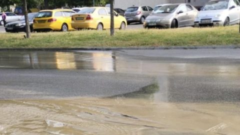 Hét helyen volt egyszerre csőtörés Dunakeszin