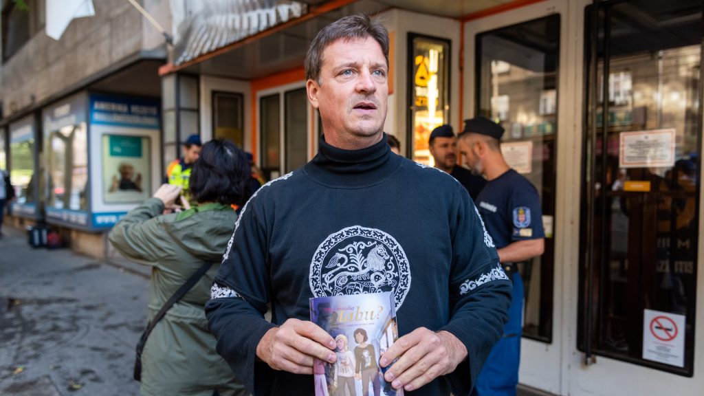 Budaházy György szélsőjobboldali aktivista is kiment a Pride-ra
