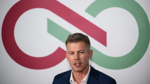 Magyar Péter: A rogáni propaganda odajutott, hogy volt feleségem, Varga Judit is Soros-ügynök