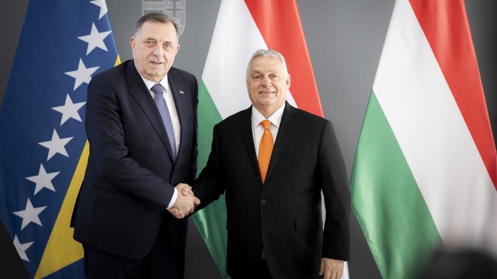 Milorad Dodik Budapestre jön Orbán meghívására