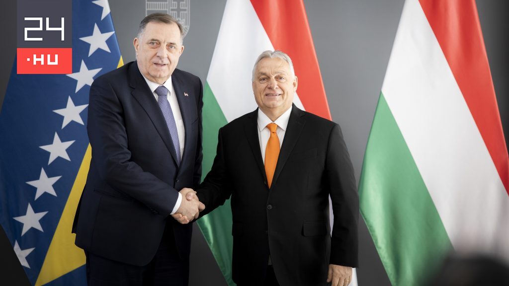 Milorad Dodik Budapestre jön Orbán meghívására