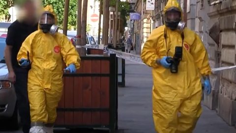 Felszámoltak egy droglabort a VII. kerületben, a Hernád utcánál
