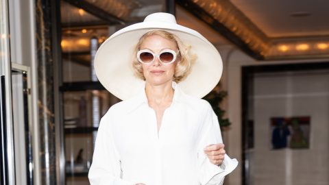 Végre Pamela Andersont is láthatjuk az új Csupasz pisztoly James Bond-ihlette poszterén