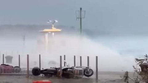 Durva vihar csapott le a horvát tengerpartra – videók