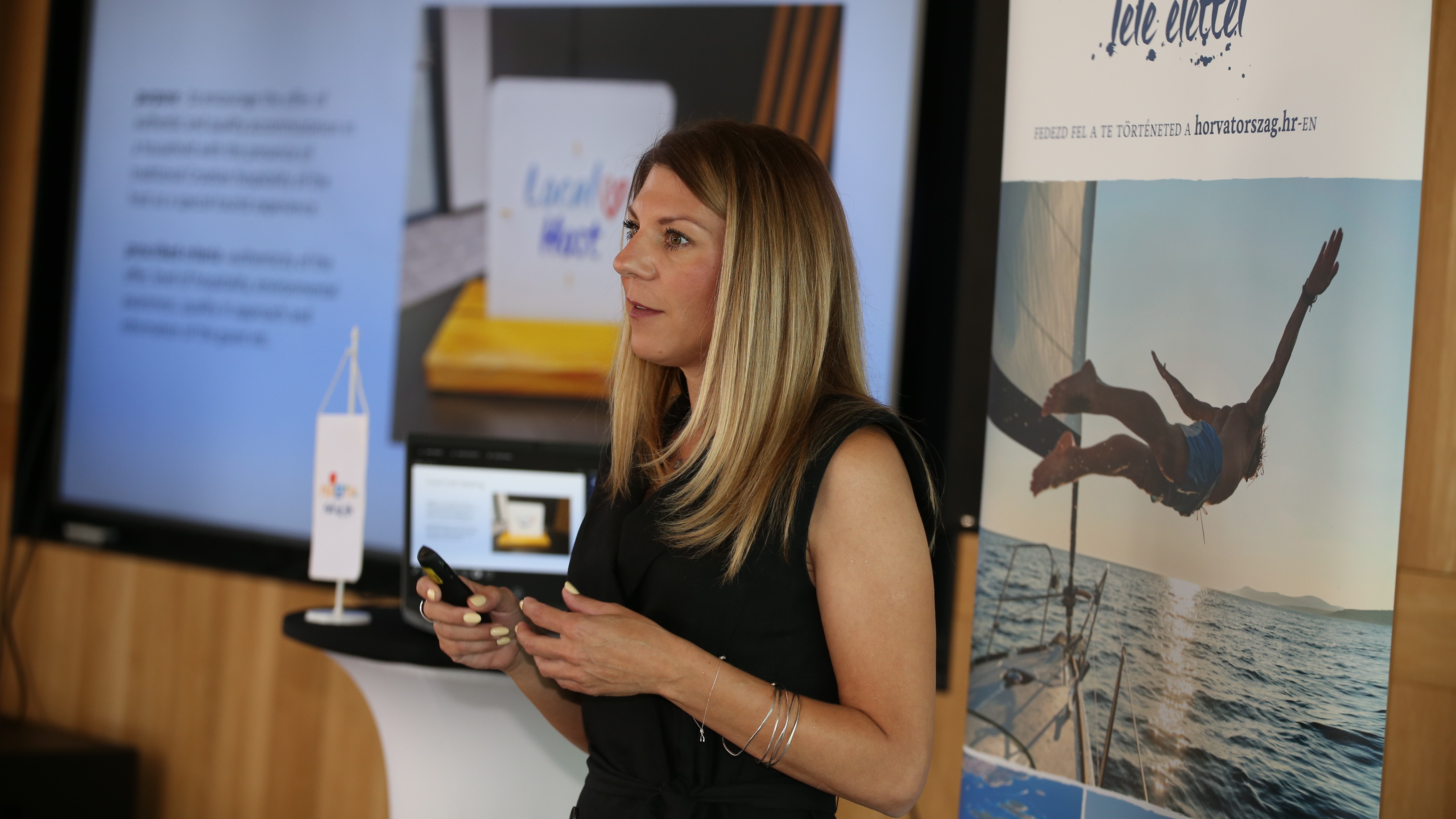 Horvátország továbbra is a magyarok kedvence 1 Ivana Herceg a magyarországi Horvát Idegenforgalmi Közösség vezetője