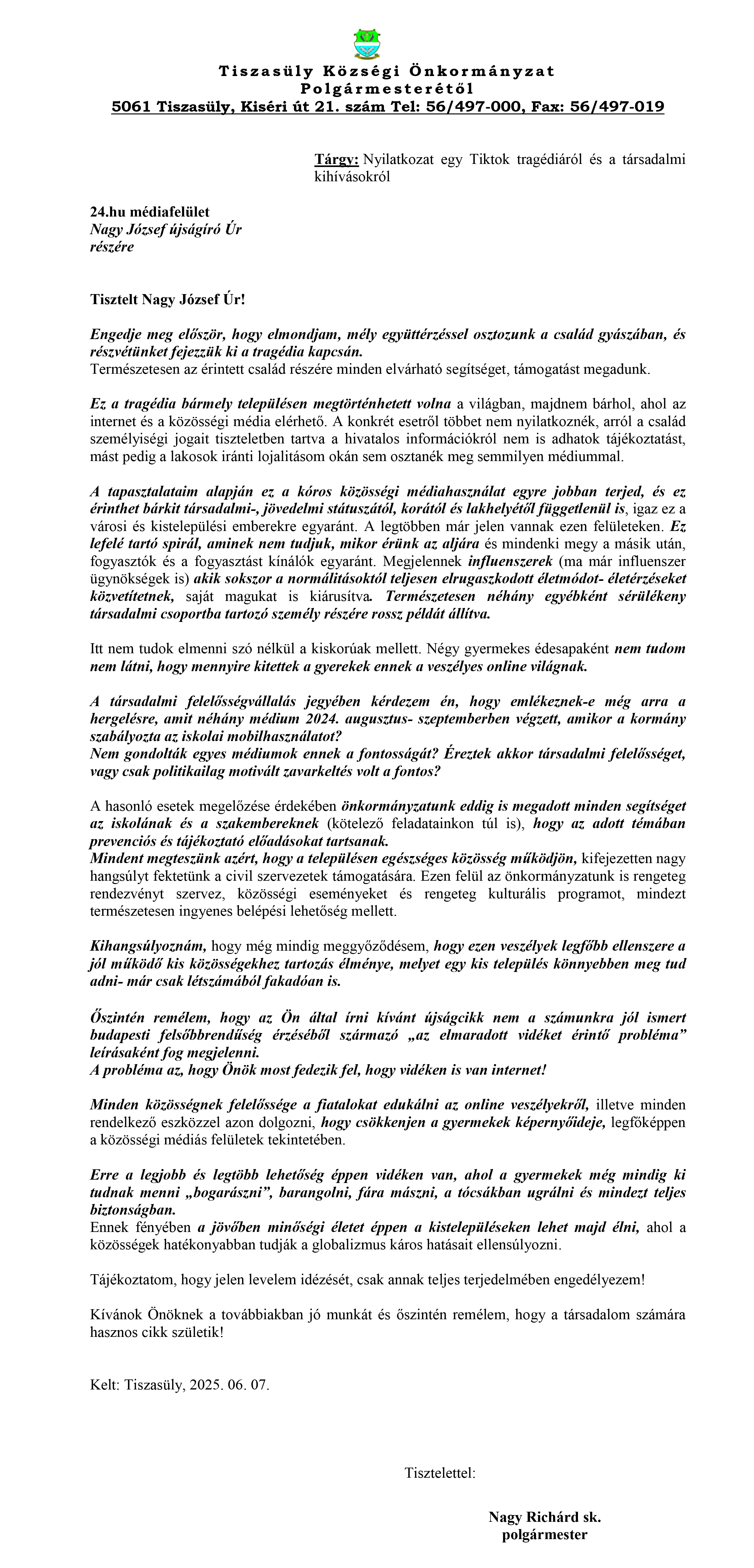 „Imádta, ha rá figyel a nép” – összefog a rokonság az önmagát felgyújtó tiktoker árváiért 2