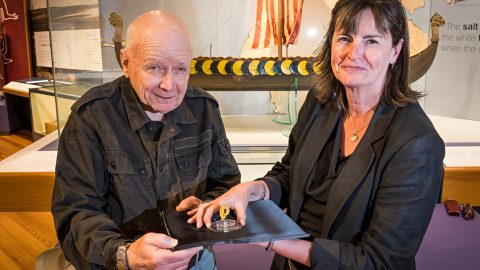 Viking aranyat talált egy idős férfi fémkeresővel
