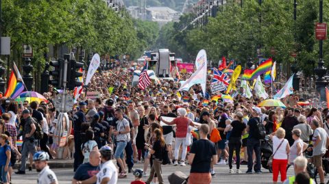 A Kúria harmadszor is megsemmisítette a szivárványos felvonulást betiltó BRFK-határozatot