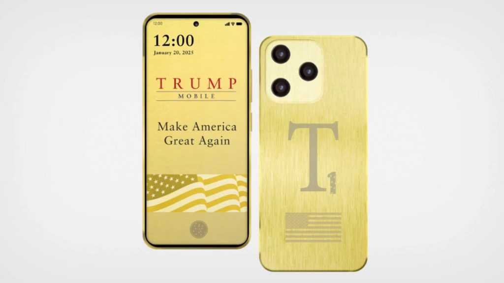 Saját márkás, aranyozott mobilt dob piacra Trump
