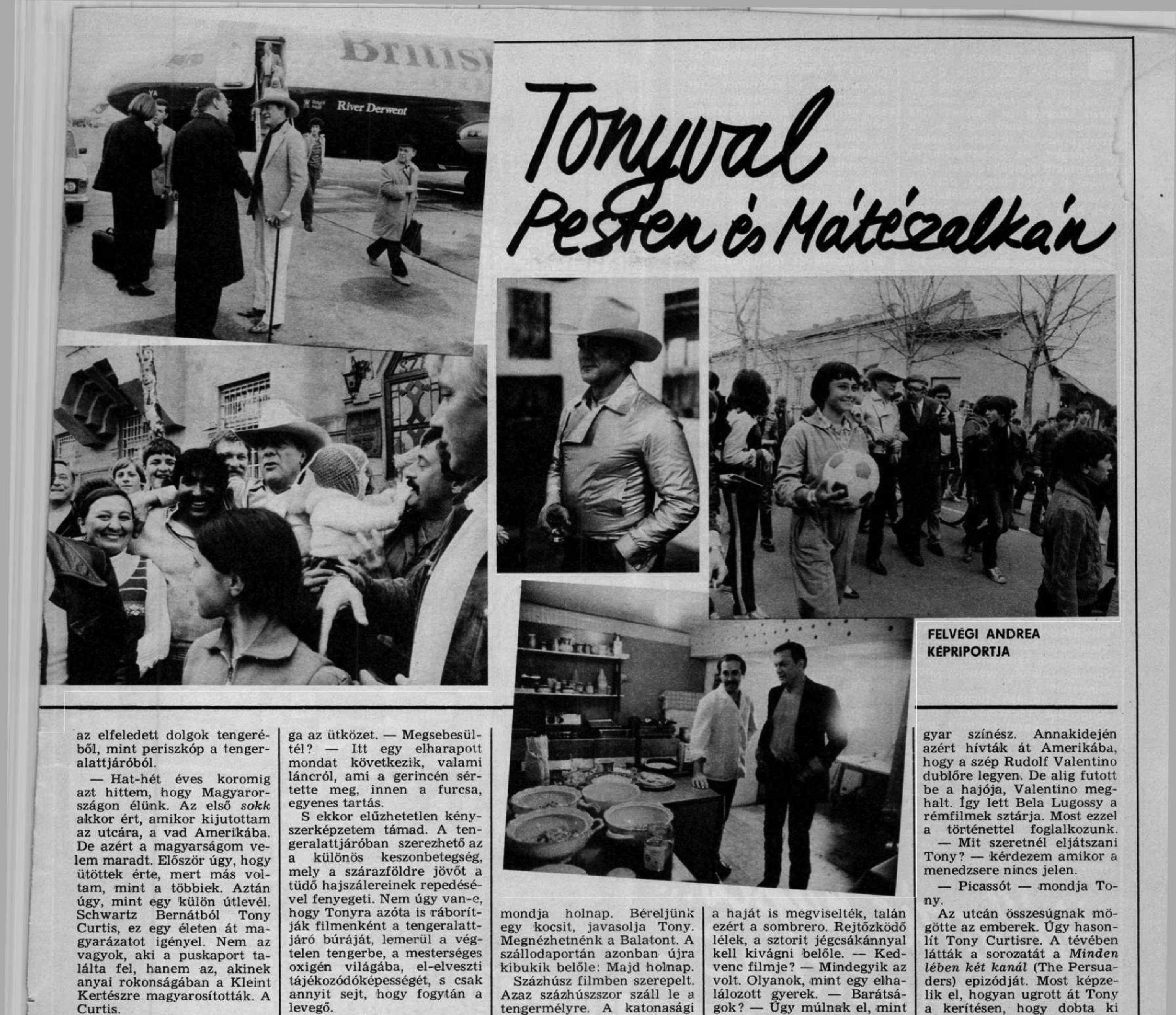 „Én lenni büszke magyar!” – száz éve született Tony Curtis 2
