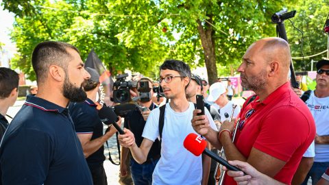 A „szélsőbaloldali nyomás” ellen tiltakozik a HVIM