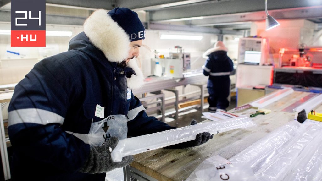 1,5 millió éves jégdarabokat olvasztanak ki