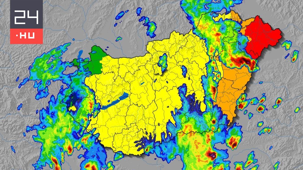 Kiadták a piros riasztást, Debrecenben 111 kilométer per órás szelet mértek