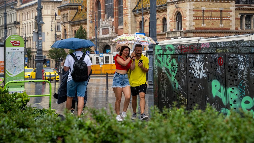 Térképen mutatjuk, hol lehet nagy eső a következő napokban