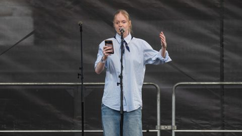 Feljelentették a Pride-on való részvétel miatt Pankotai Lilit