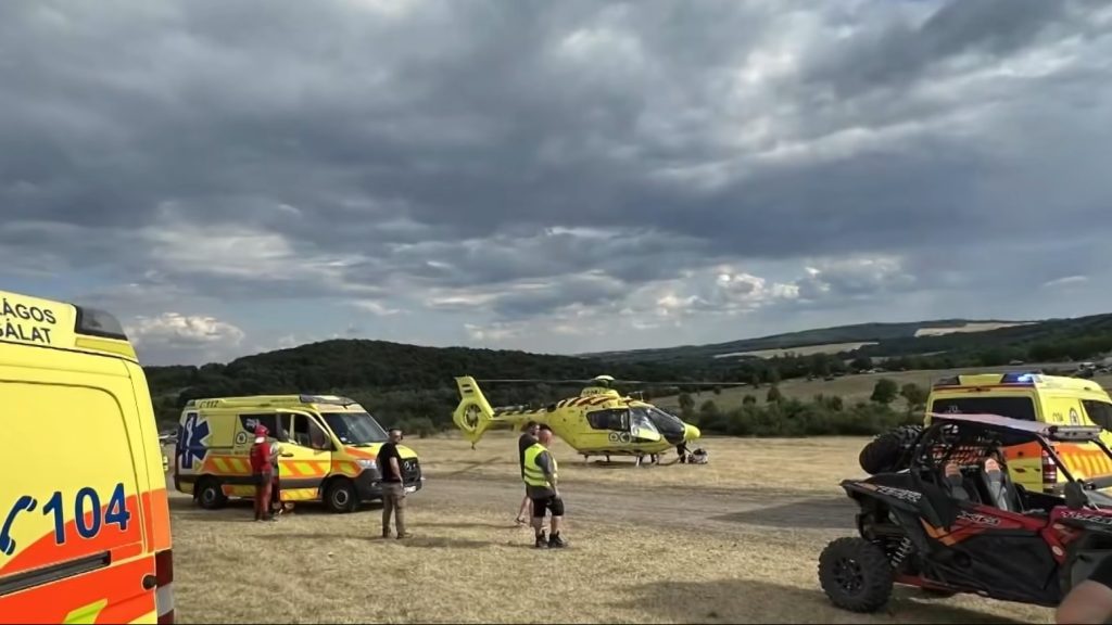 Súlyos balesetek miatt félbeszakították a Dagonya Extrém Fesztivált, a rendőrök az összes távozót megszondáztatták
